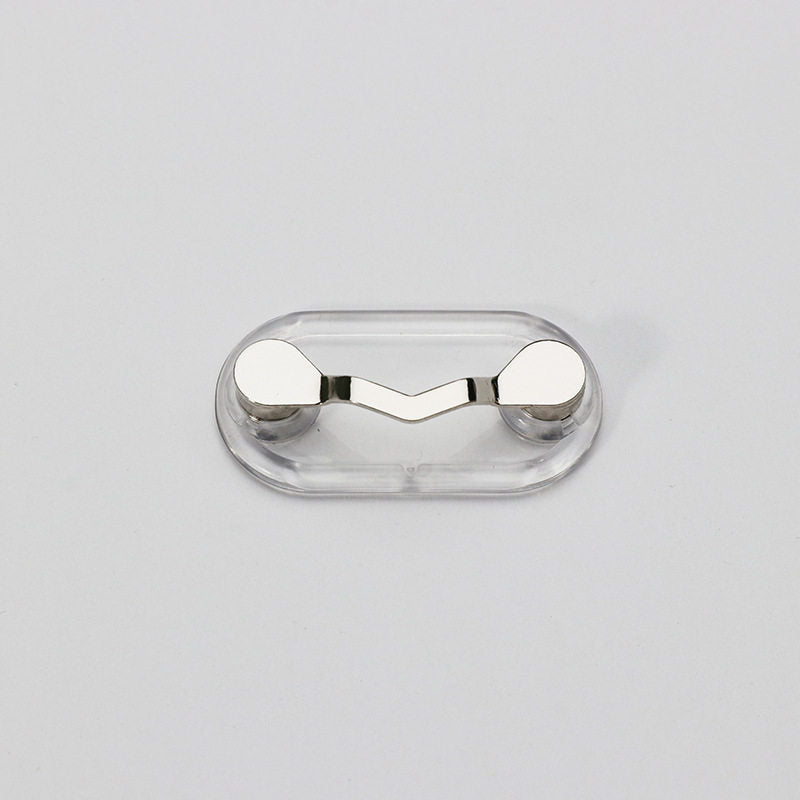 Magnetic glasses holder magnetic suction chest needle license plate headphone clip tool