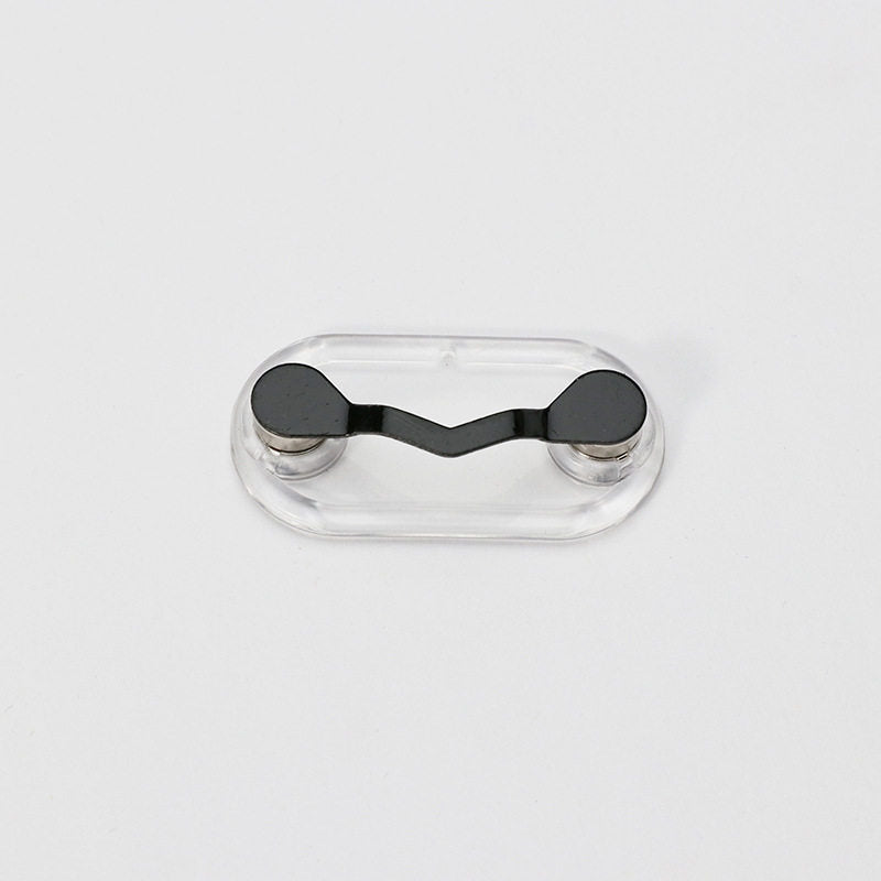 Magnetic glasses holder magnetic suction chest needle license plate headphone clip tool
