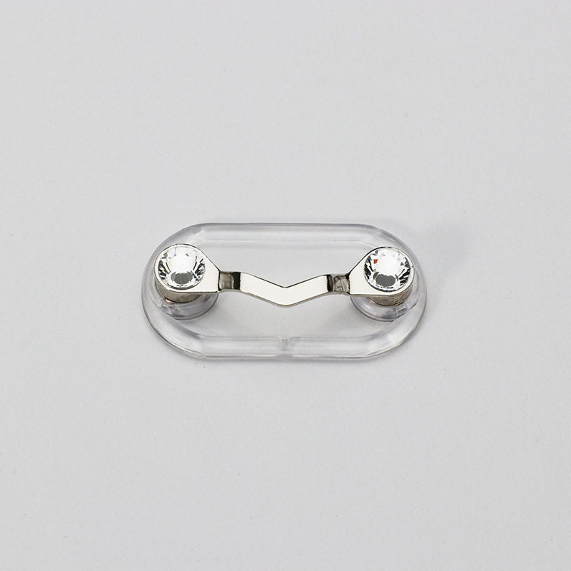 Magnetic glasses holder magnetic suction chest needle license plate headphone clip tool