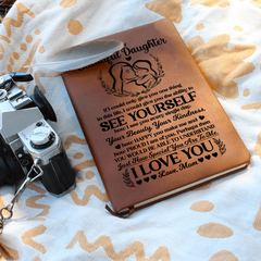 To My Beautiful Daughter – Leather Journal