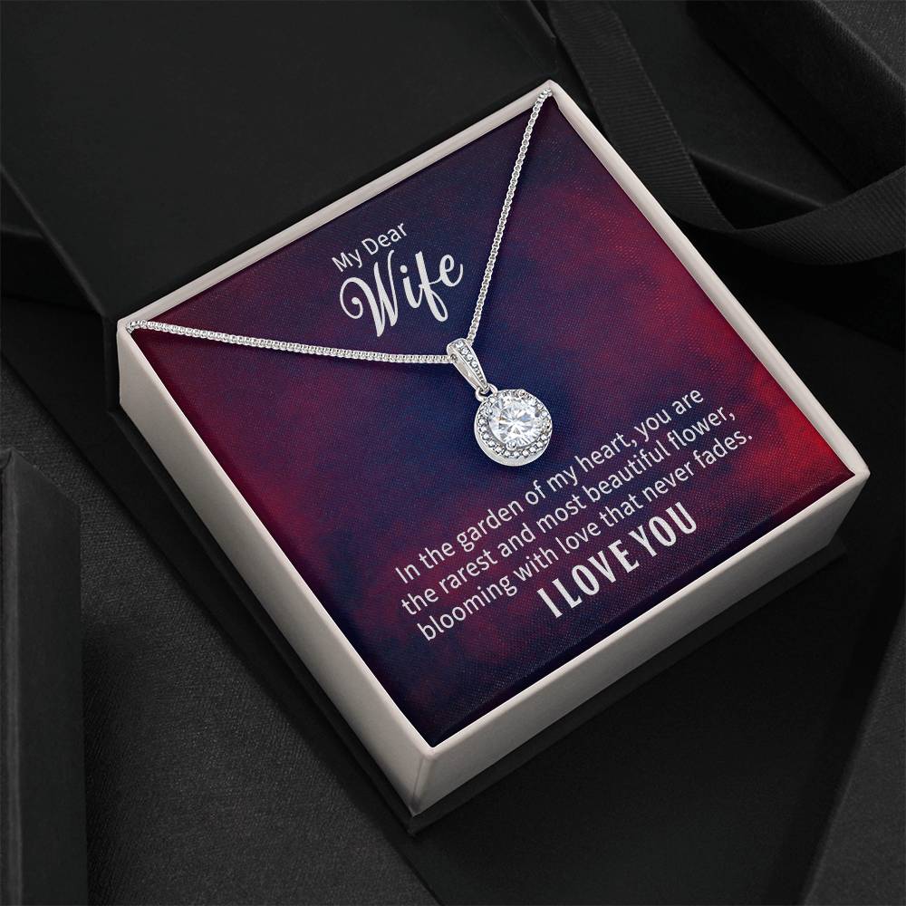 My Wife My Flower - Eternal Hope Necklace