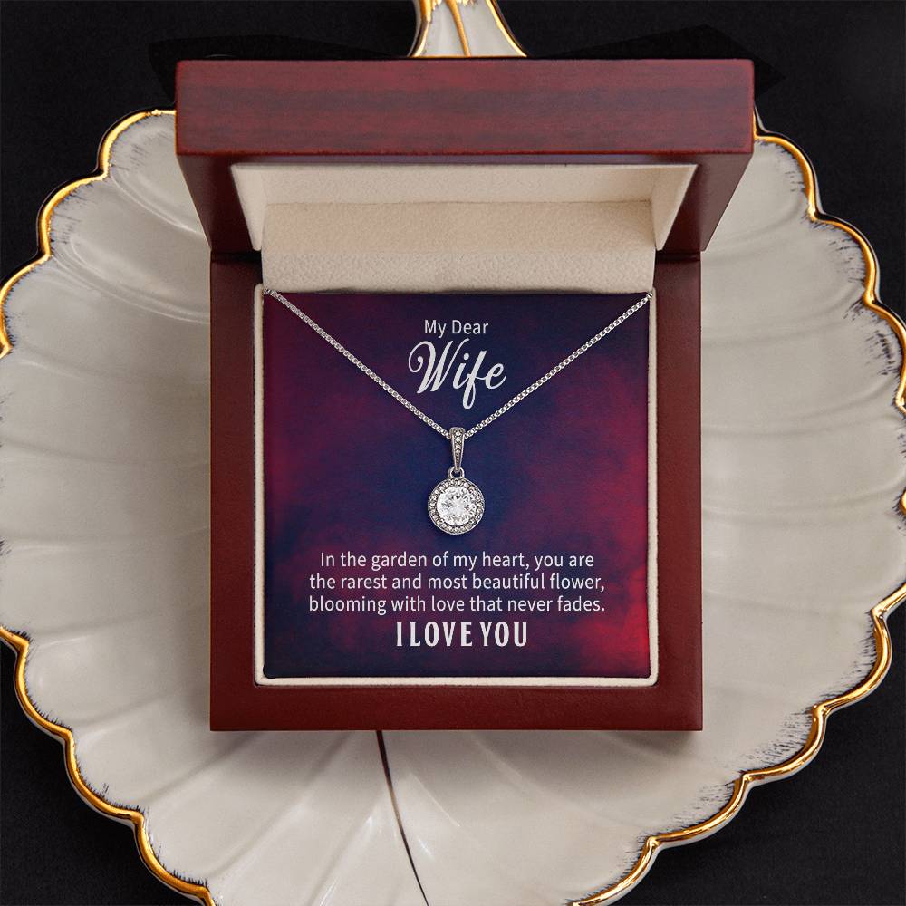 My Wife My Flower - Eternal Hope Necklace