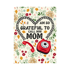 I Am So Grateful – Coral Fleece Blanket